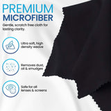 Purity Lens Cleaner – ensemble trois flacons 8 oz, kit pratique pour la maison et le bureau