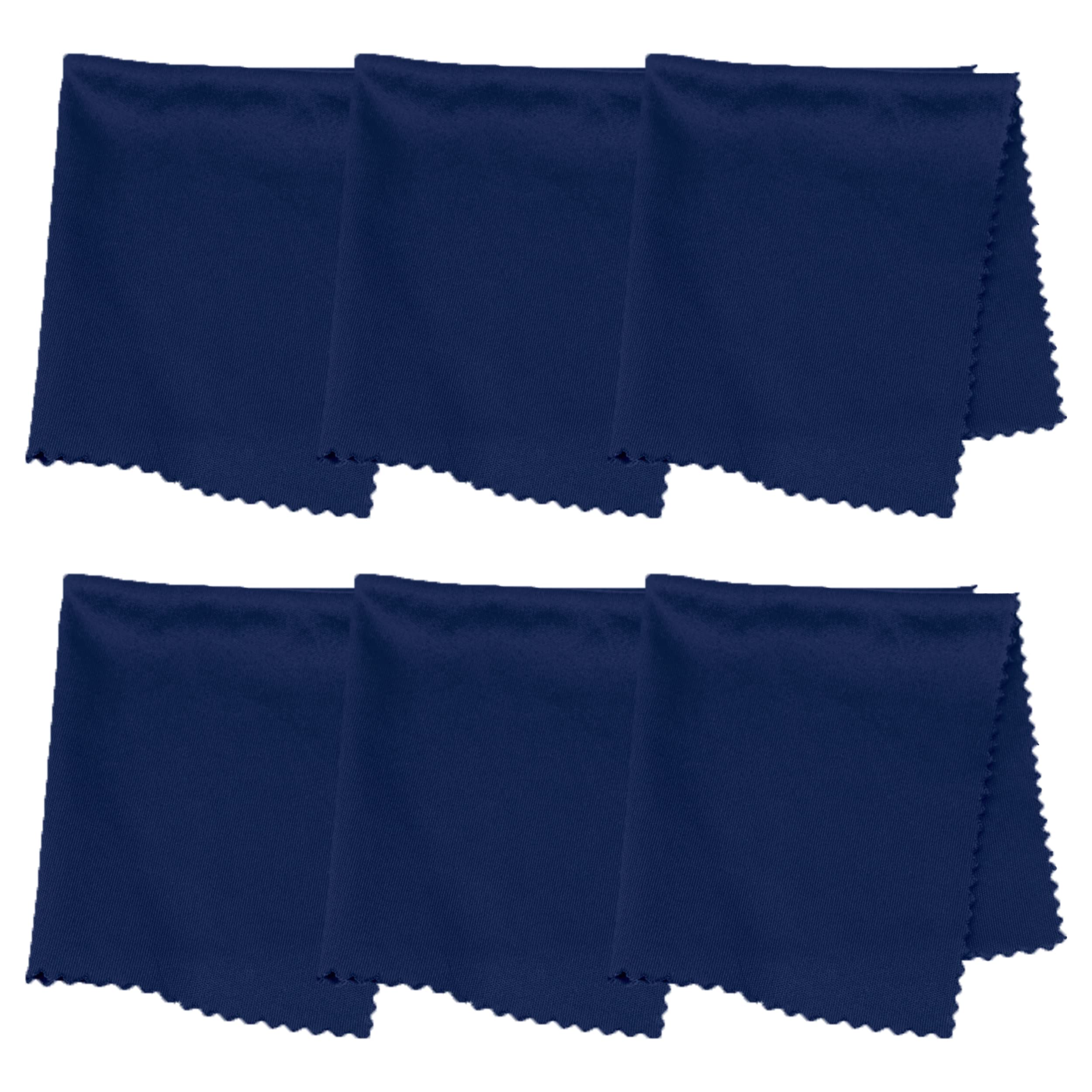 Purity: chiffon microfibre bleu pour lunettes, nettoyage rapide sans traces.