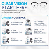 Purity Nettoyant Lentilles – utilisation quotidienne simple pour lunettes et écrans.