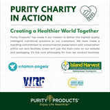 Purity Products Flexuron, emballage clair et étiquette informative.