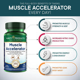 Purity Products Muscle Accelerator – capsules végétales faciles à prendre pour l'endurance.