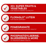 Purity Products Super Reds boisson prête avec couleur fruitée pour l'énergie