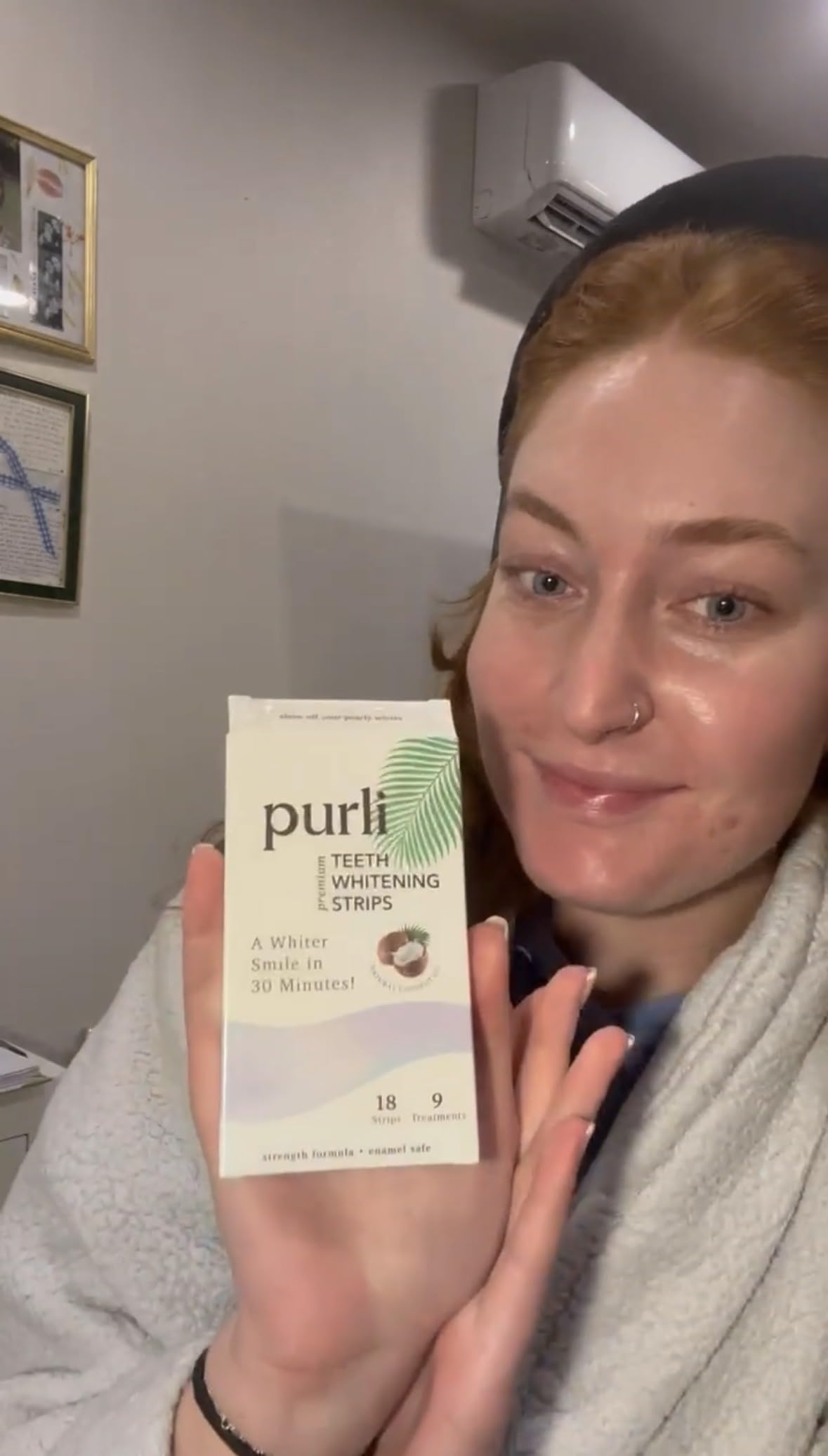 Purli emballage élégant protège le kit blanchiment à domicile