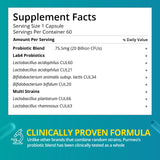 Purmeo Probio Balance : bouteille prête pour déplacements lors de voyages.