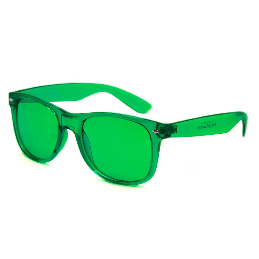 Lunettes PURPLE CANYON réduction douleur chronique possible avec lumière verte