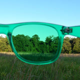 Lunettes PURPLE CANYON migraine vert, usage quotidien pour repos oculaire