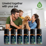 Pursonic romarin huile essentielle pour animaux, revitalisant naturel.