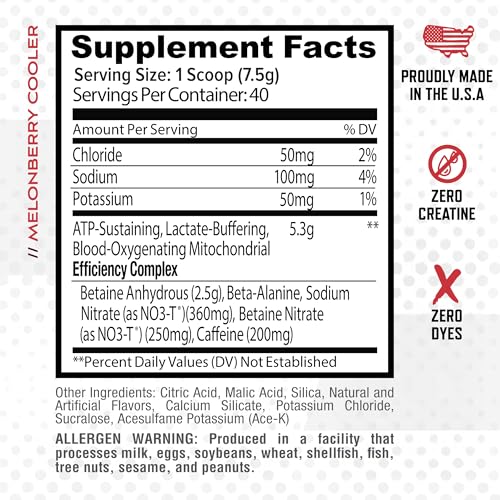 Purus Labs Condense : mélange se dissout rapidement dans l'eau pour une boisson pré-entraînement.