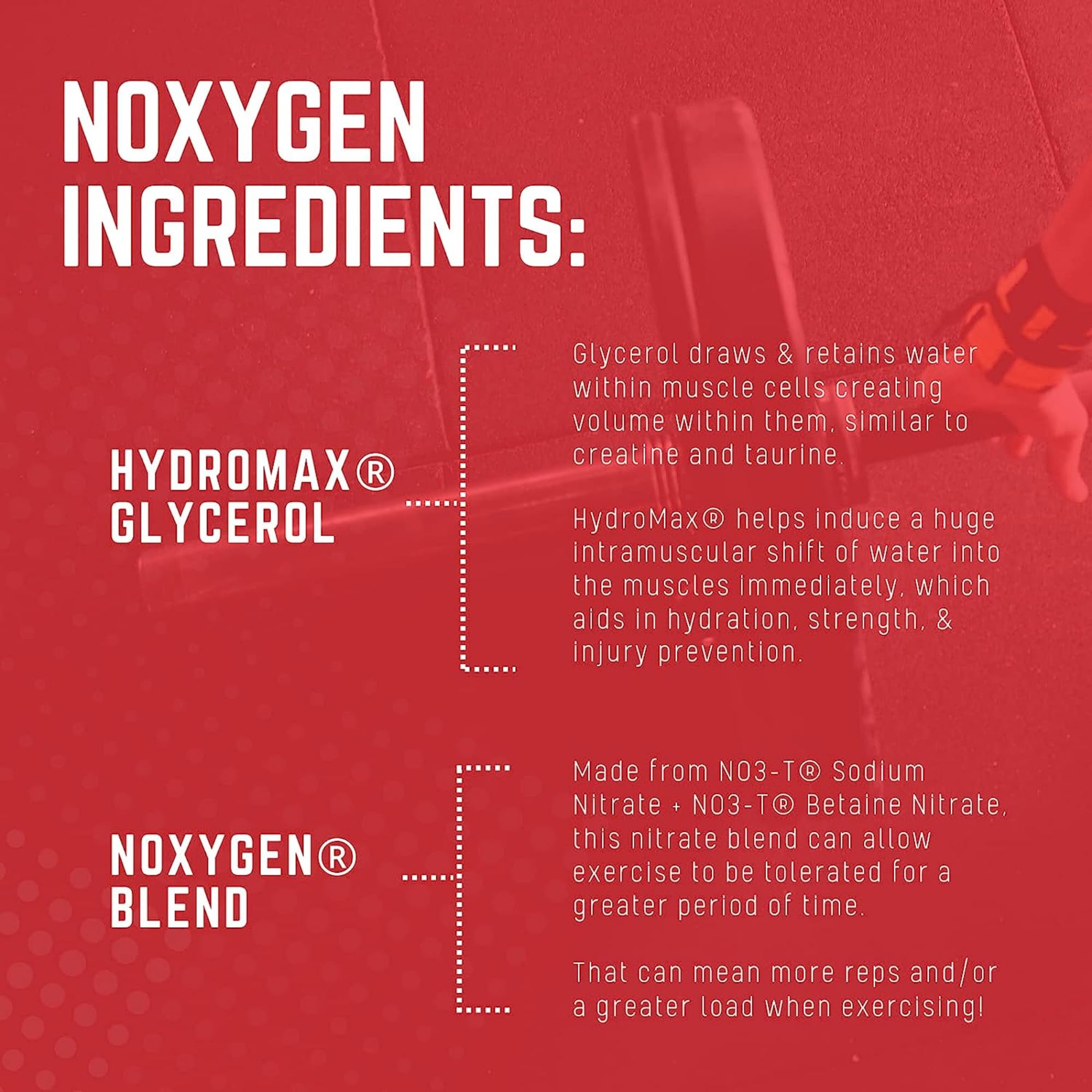 NOXygen sans arômes, idéal pour une boisson neutre