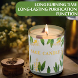 PVUELE Bougie Sauge relaxation zen pour la détente
