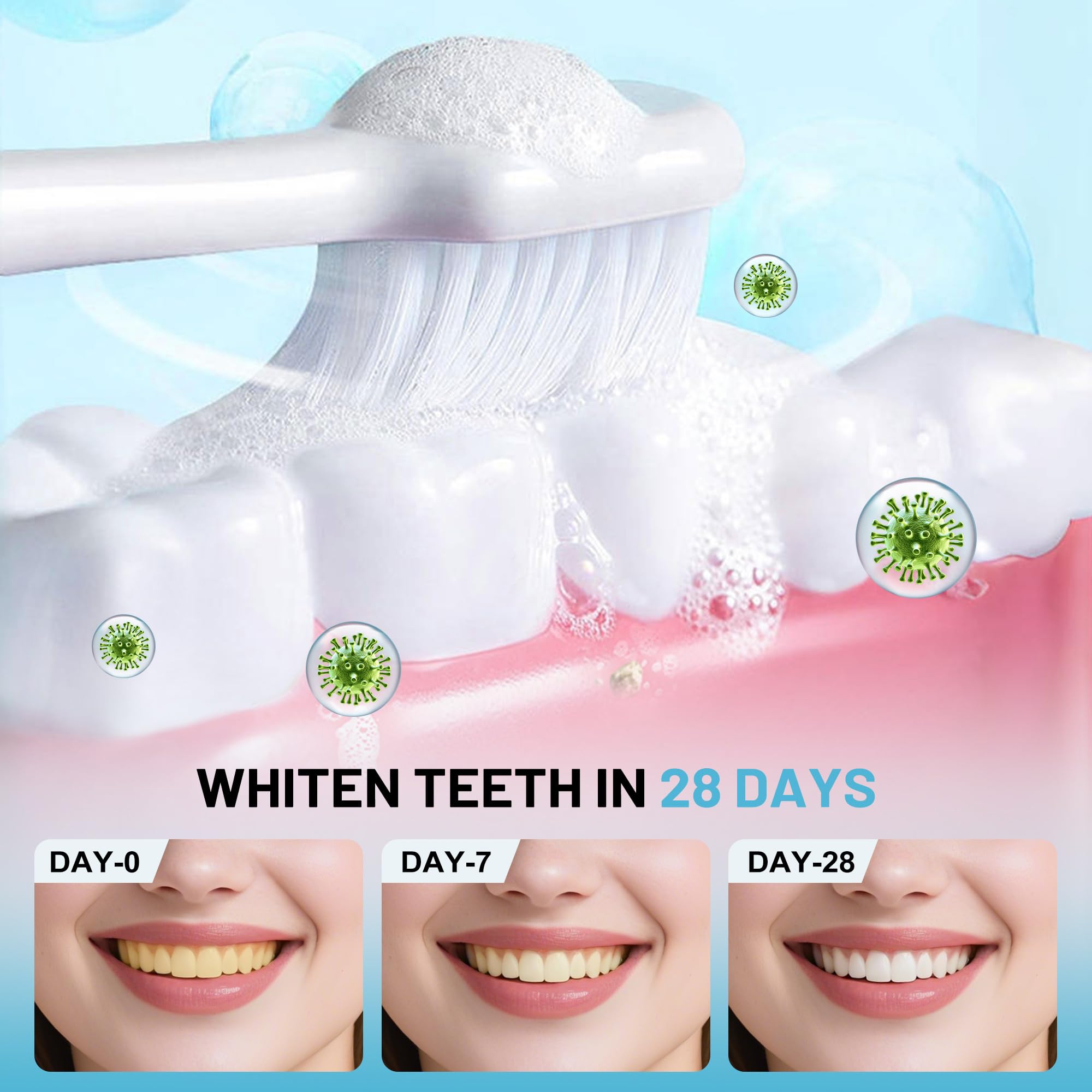 PXHADSMIER dentifrice douceur sensibilité: nettoyage délicat pour dents sensibles.