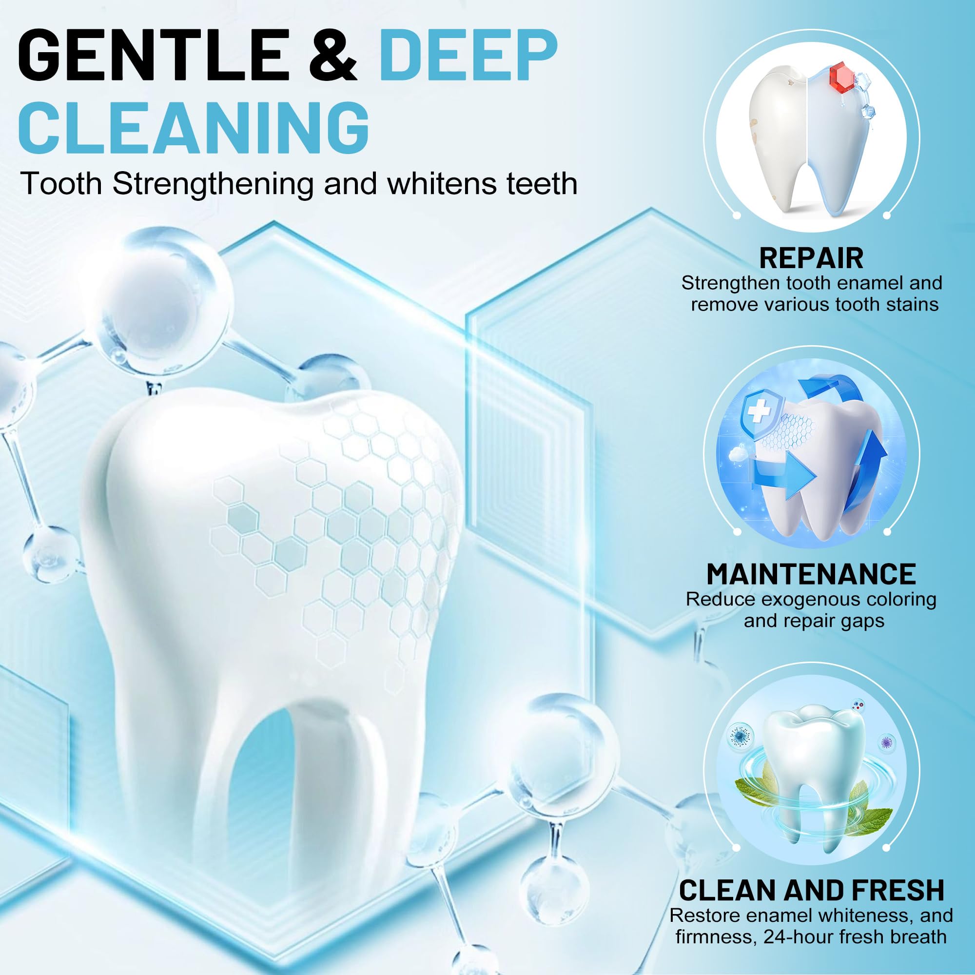 PXHADSMIER dentifrice fraîcheur 24h: haleine fraîche durable.