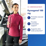 Pycnogenol 100 mg — bouteille hermétique pour une utilisation quotidienne.