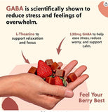 Pym Health Berry Mood Chews - parfum citron; goût rafraîchissant pour une pause.