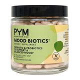 PYM Mood Biotics – Bouteille : gélules vegan faciles à prendre pour soutenir l’humeur.