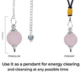 Pyor cristal rose quartz énergie, pierre douce pour tranquillité et prospérité.