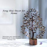 PYOR oeil-de-tigre arbre-pierre-cadeau, cadeau original symbolisant chance et confiance