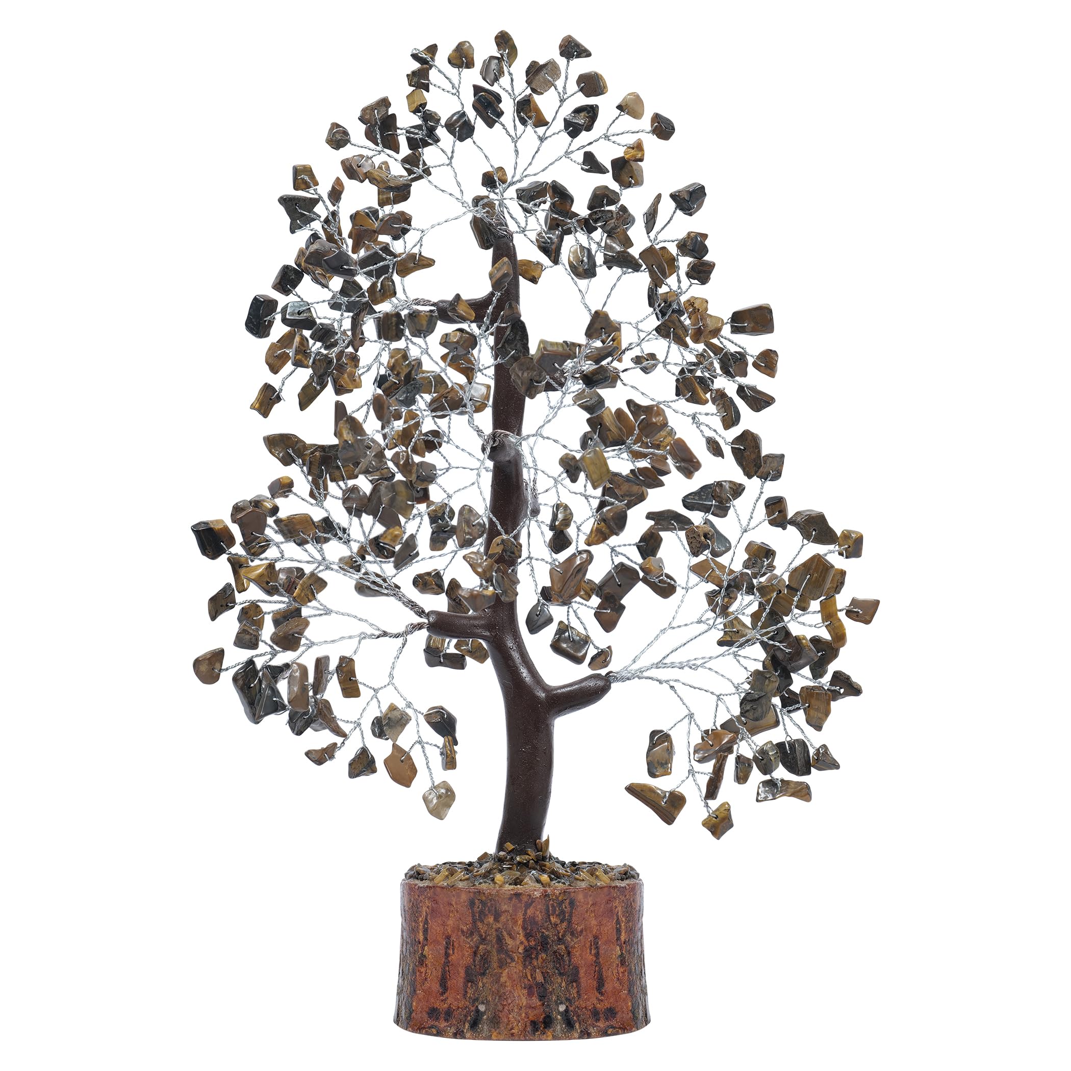 PYOR oeil-de-tigre arbre-pierre-decoration-interieure, ideal pour ambiance zen et inspire