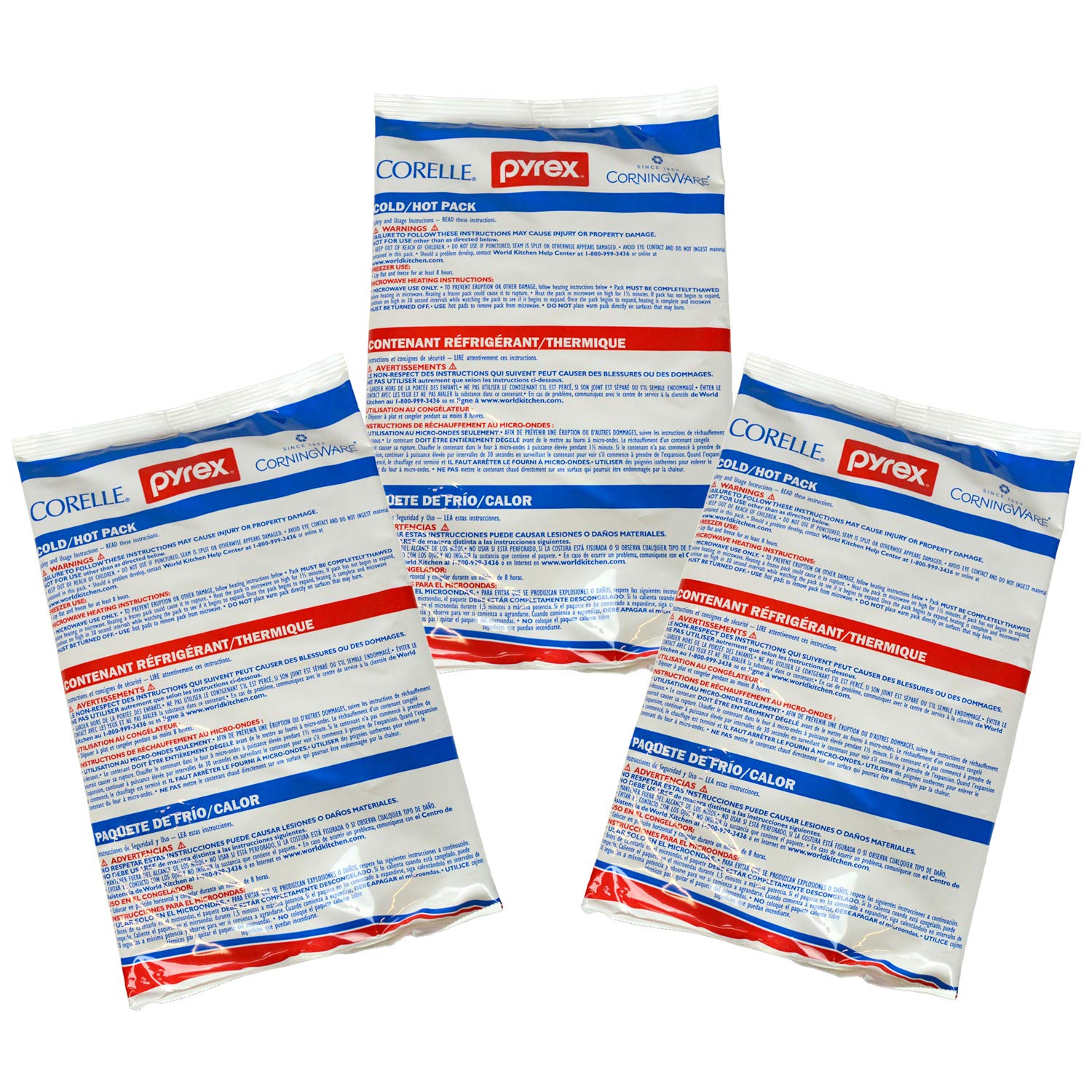 Pyrex Portables ensemble chaud-froid pour conserver vos aliments frais plus longtemps.