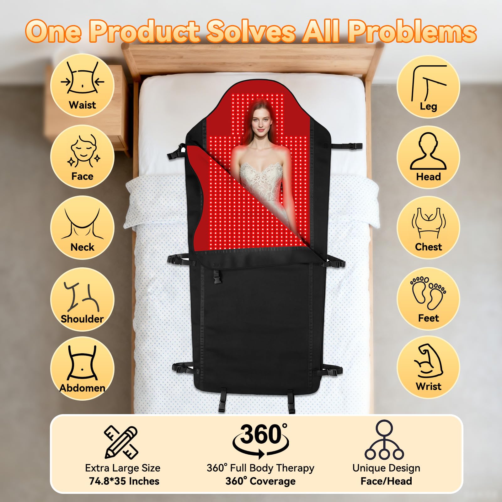 PZJDSR design double matelas pour face et dos, séance ciblée à domicile.
