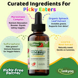 Q'ankyaq liquide appétit pour enfants, facilite l'introduction des légumes.