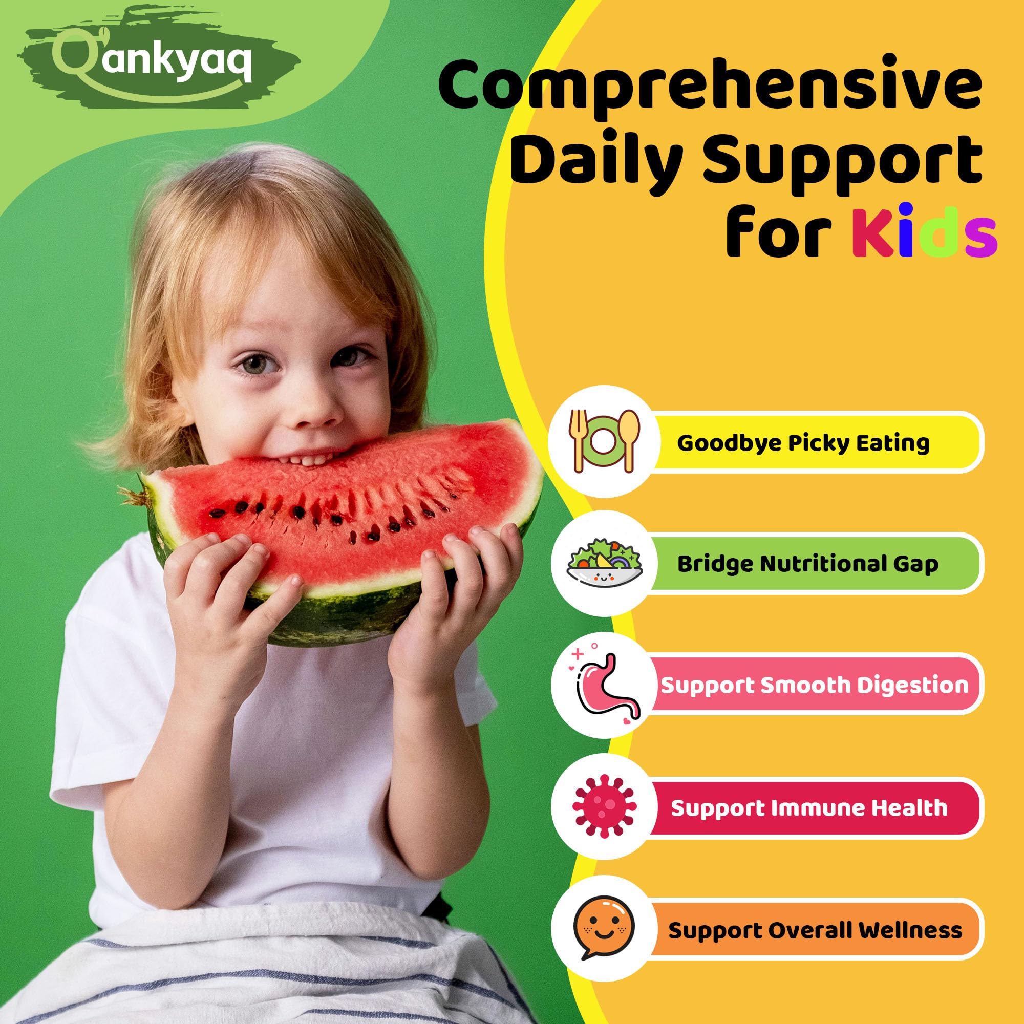 Q'ankyaq digestion douceur enfant liquide, soutien digestif doux.