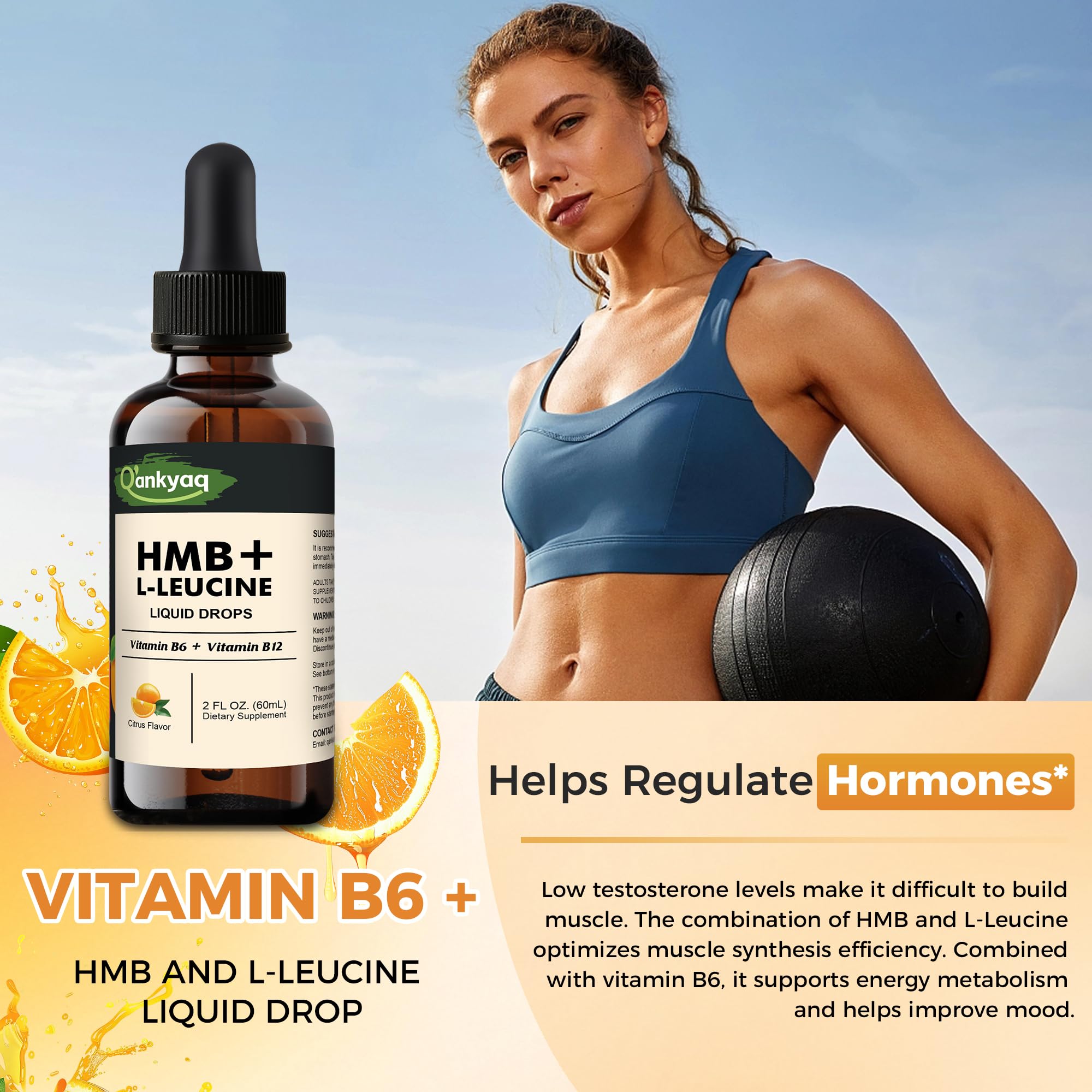 Q'ankyaq Leucine HMB – usage quotidien simple et pratique.