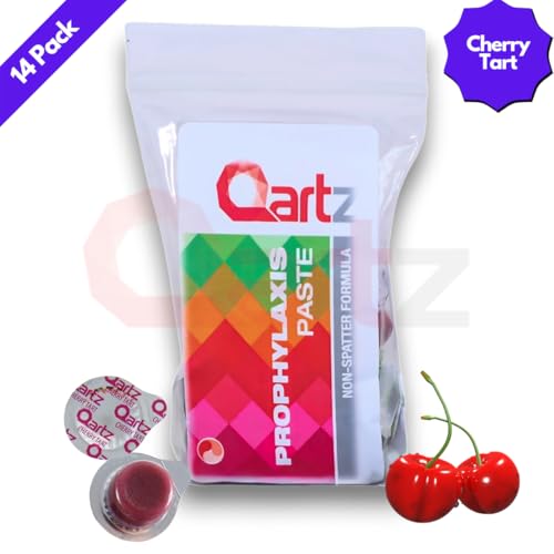 Qartz cerise brillance naturelle après brossage.