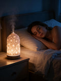 QCYBDGLOV diffuseur céramique ambiance lumineuse: lumière douce pour une atmosphère accueillante.