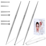 QFGasre stylo acupression double tête, massage ciblé et relaxation rapide.