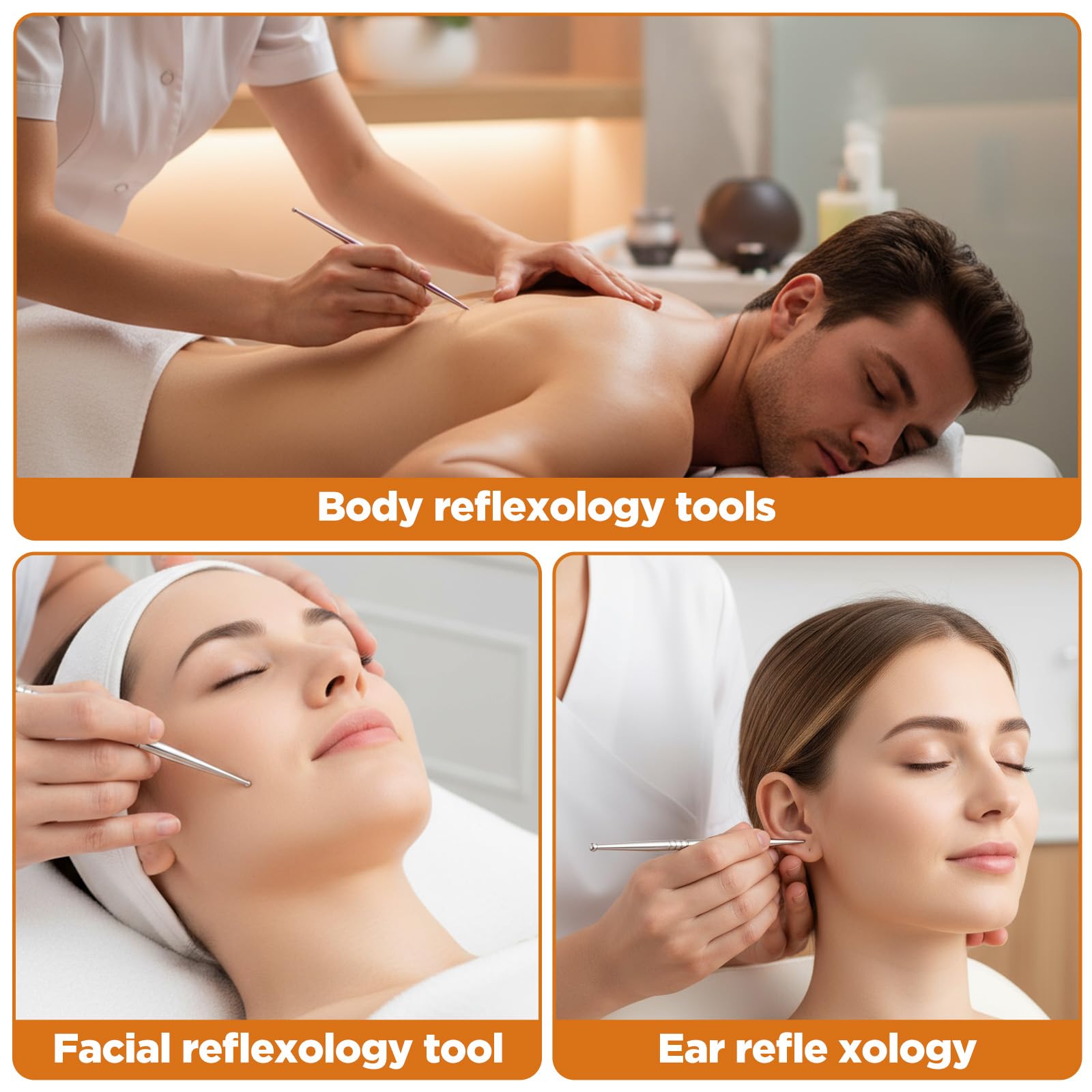 QFGasre stylo point massage corps, soulage les muscles et favorise la récupération.