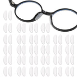 Coussinets de nez anti-glisse QfwdfcTrenz transparents pour lunettes.