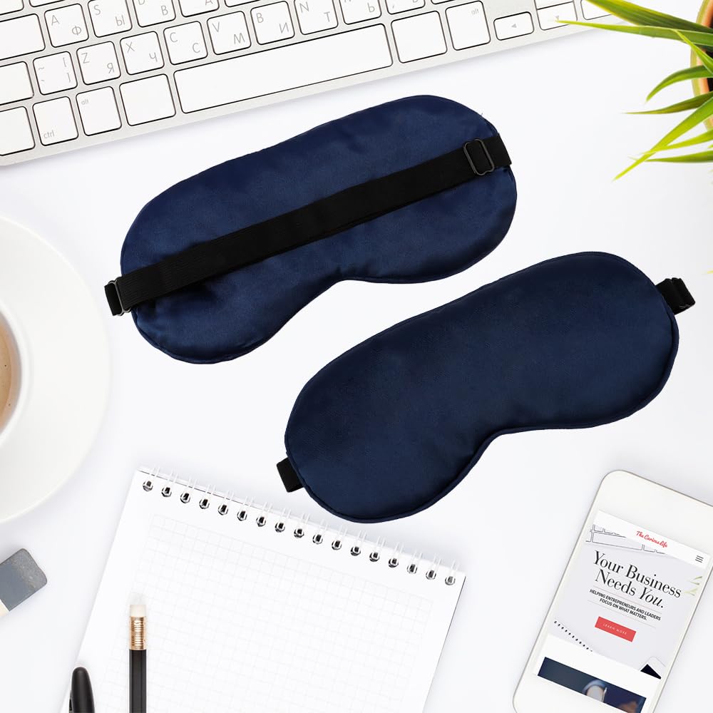 Confort peau et respiration libre avec le masque QIHOMPIB en soie.