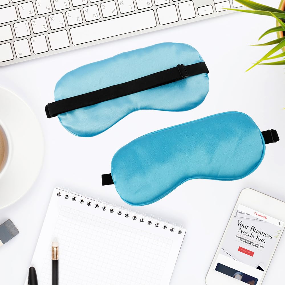 Emballage sain et hygiénique des masques soie bleue QIHOMPIB prêt à offrir.
