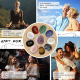 QINJIEJIE améthyste – ensemble cadeau: idéal pour surprendre et inspirer lors d’occasions