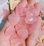 Cadeau QINJIEJIE, cœur rose quartz, idéal pour maman ou Valentine et les occasions spéciales.