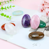 QINJIEJIE rose quartz pierre de paume cadeau idéal pour moments de soin et harmonie