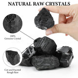 QINJIEJIE tourmaline noire décorative pour maison et jardin