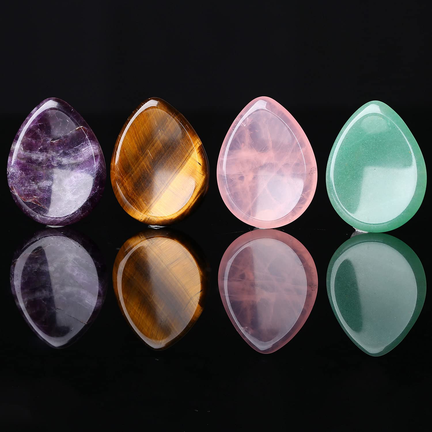 QIQIXIN coffret-pierres-pouce, cadeau élégant et apaisant.