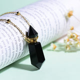 QIQIXIN pendentif hexagonal pointe, allure distinctive pour votre style