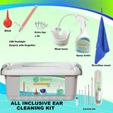 QISXROVY bassine-nettoyage-oreilles facilite un lavage sûr à domicile.