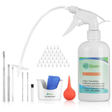 QISXROVY ensemble-lavage-oreilles: kit complet pour un nettoyage en douceur à domicile.