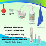 QISXROVY seringue-lavage-oreilles: outil précis pour un rinçage efficace.