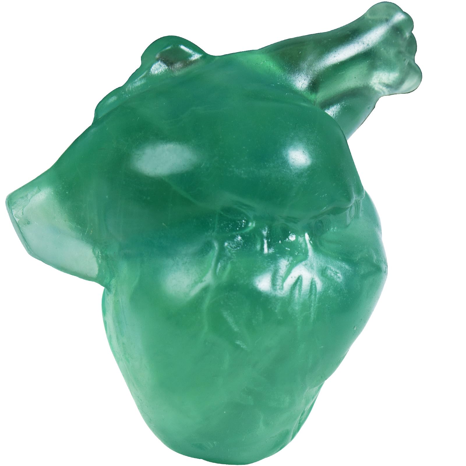 QLRSUXN Coeur fluorite 2,1 pouces prêt à la méditation