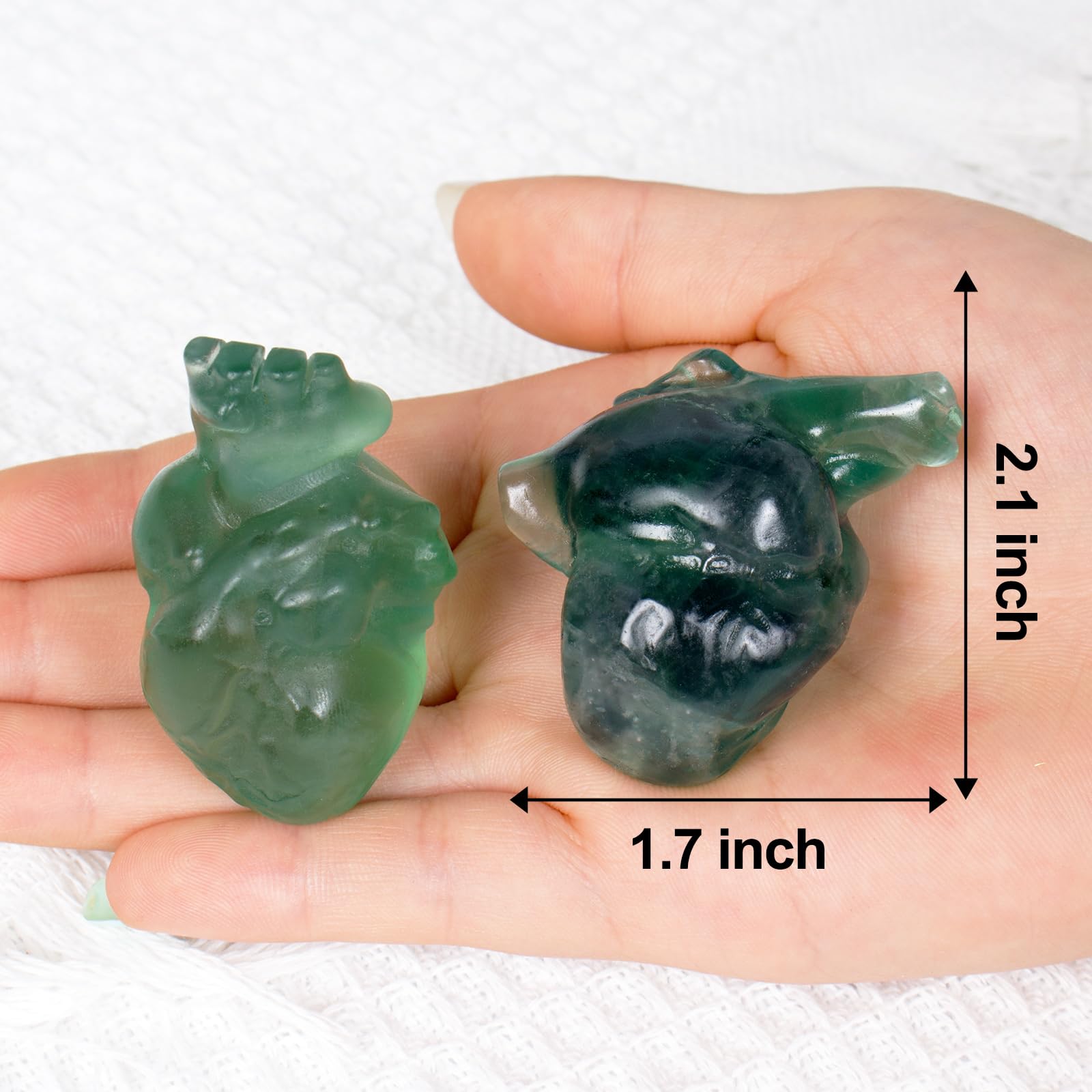 La figurine fluorite QLRSUXN évoque clarté mentale et harmonie