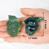 La figurine fluorite QLRSUXN évoque clarté mentale et harmonie
