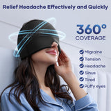 Qnoon Migraine Relief Cap – design extensible s'adapte à la majorité des têtes.