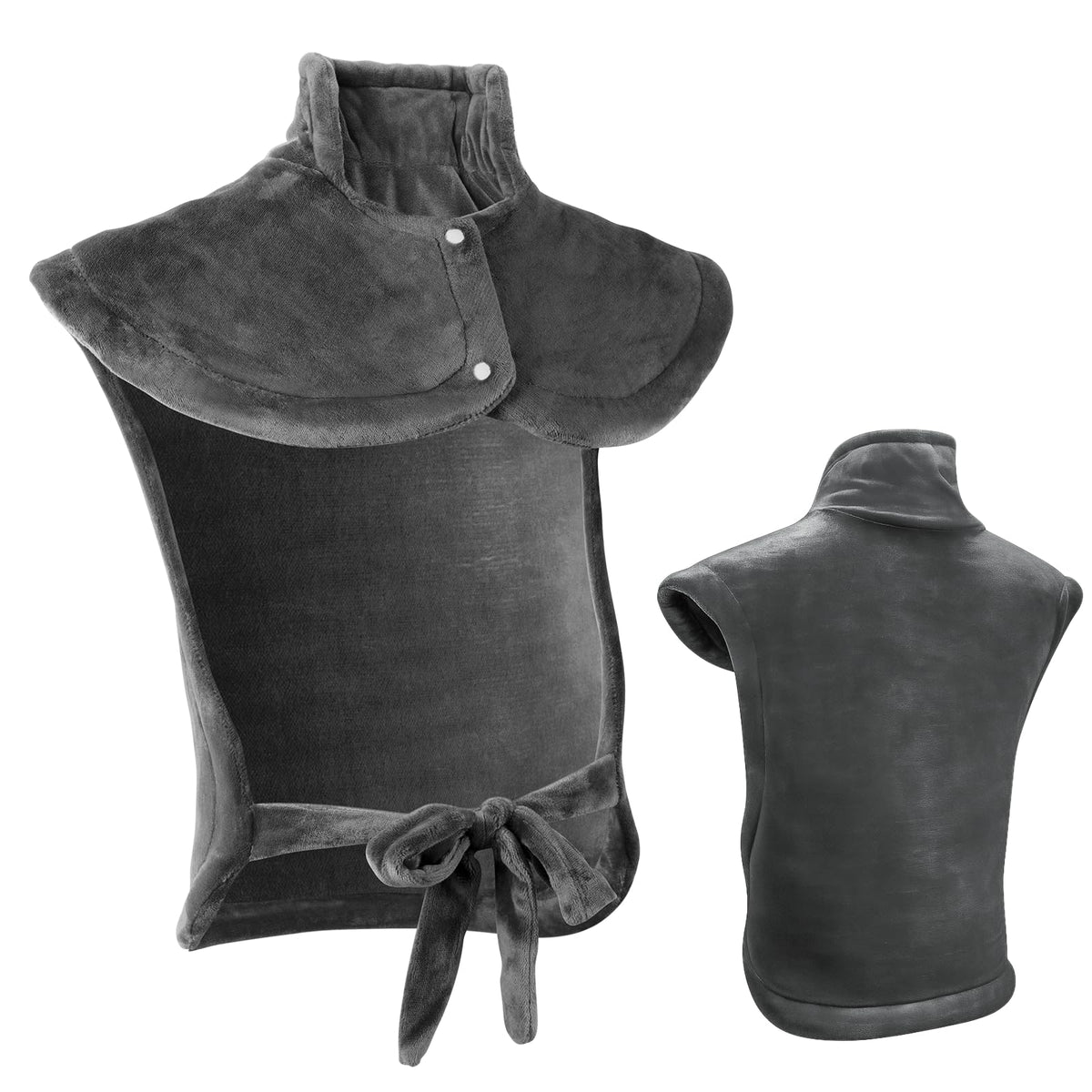Qoosea coussin chauffant couvre dos et épaules pour chaleur enveloppante.