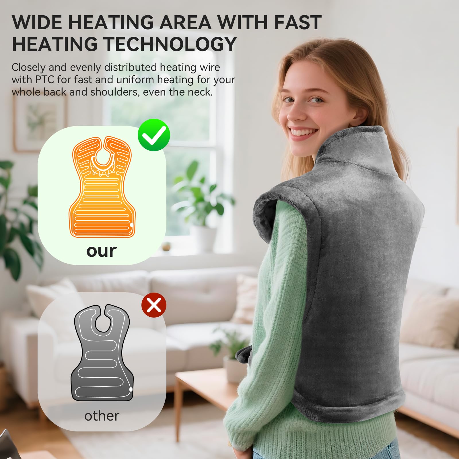 Qoosea flanelle douce et lavable offrant confort tactile et entretien facile.