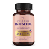 QSTA Myo-Inositol et D-Chiro Inositol, bouteille: soutien hormonal potentiel.